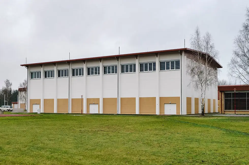 Kienbaum Dreifeld-Trainingshalle - Referenz Gesundheit/Sport